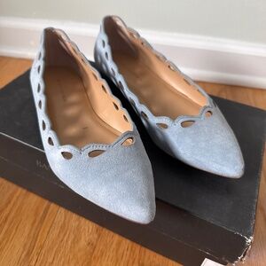 Banana Republic Suede Leather Flats